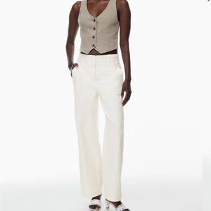 Aritzia, Wilfred Free Ascendant pant size 8 light birch